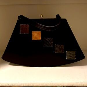 Vintage Mar-Shel 1950s Wool Handbag